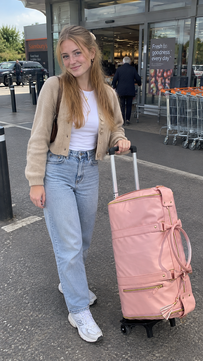 Cliente avec son sac Nomadia